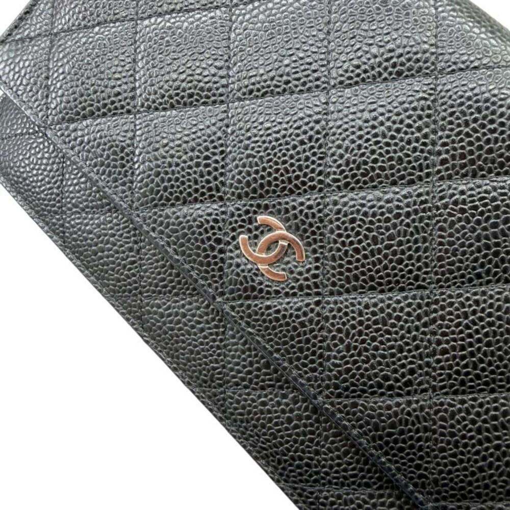 CHANEL Black Caviar Leather Wallet - Picture 5 of 12